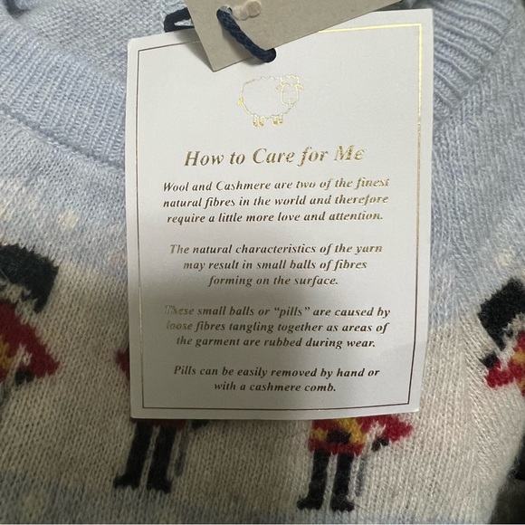 GUARDSMAN FAIRISLE JUMPER
ICY BLUE - Picture 15 of 15